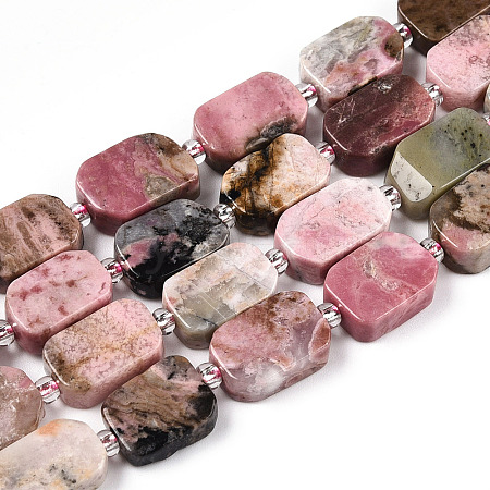 Natural Rhodonite Beads Strands G-T138-13-1