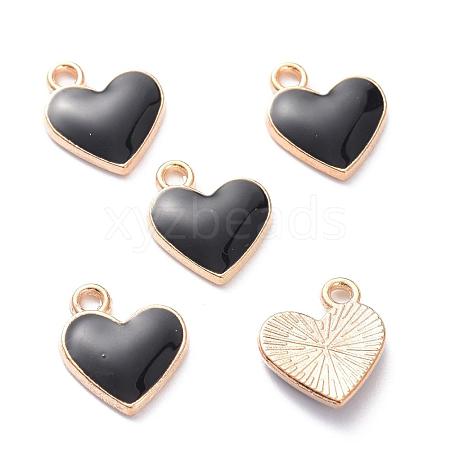 Alloy Enamel Charms X-PALLOY-F248-061LG-01-1