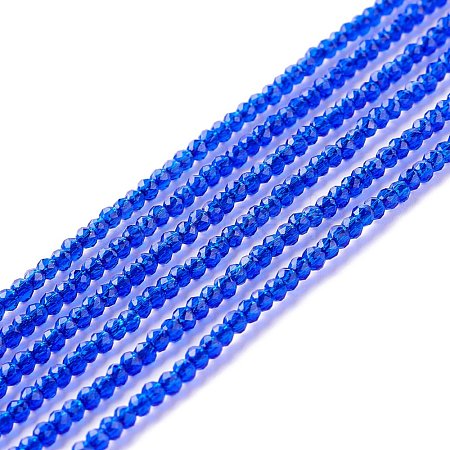 Transparent Glass Beads Strands GLAA-C019-01A-06-1