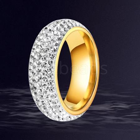 201 Stainless Steel Finger Rings for Women WGAEC69-02-1