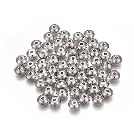 Tarnish Resistant 304 Stainless Steel Spacer Beads LS-STAS-E132-04P-1
