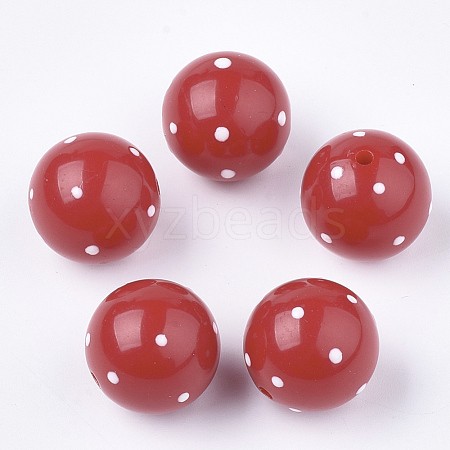 Acrylic Beads SACR-T345-02C-05-1