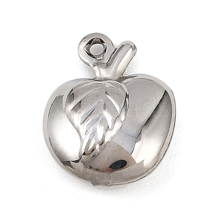 Fruit 304 Stainless Steel Pendants STAS-P418-03A-P-1