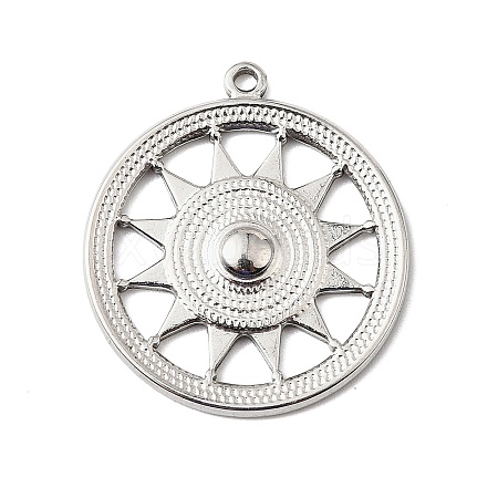 304 Stainless Steel Pendants STAS-H482-01P-1