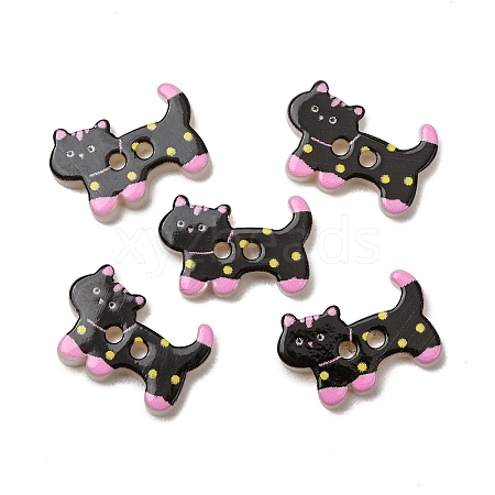 2-Hole Resin Buttons RE-CBA1807-03E-1