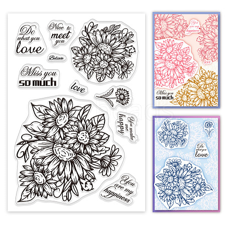 Custom PVC Plastic Clear Stamps DIY-WH0448-0254-1