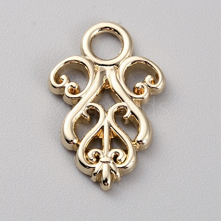 Alloy Snap Lock Clasps Findings FIND-WH0419-08KCG-1