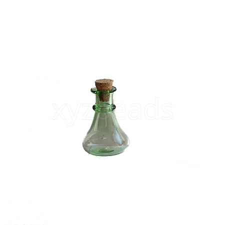 Miniature Glass Empty Wishing Bottles BOTT-PW0006-01F-1