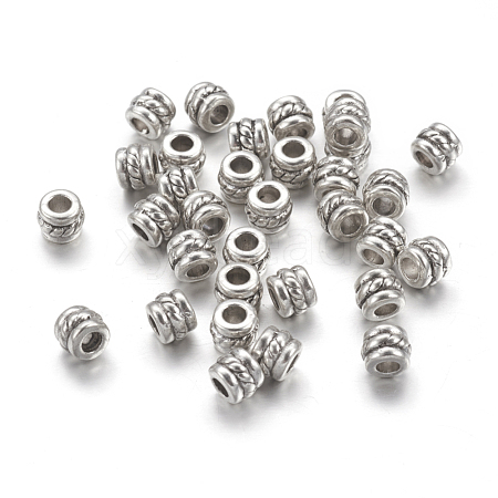 Tibetan Style Alloy Spacer Beads X-LF0447Y-1