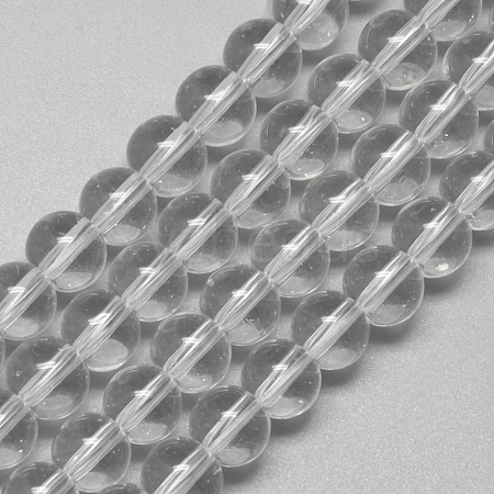 Glass Beads Strands X-GR14mm01Y-1-1