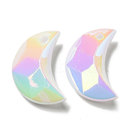 UV Plating Acrylic Pendants PACR-C006-01B-1