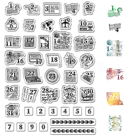 Custom PVC Plastic Clear Stamps DIY-WH0439-0262-1