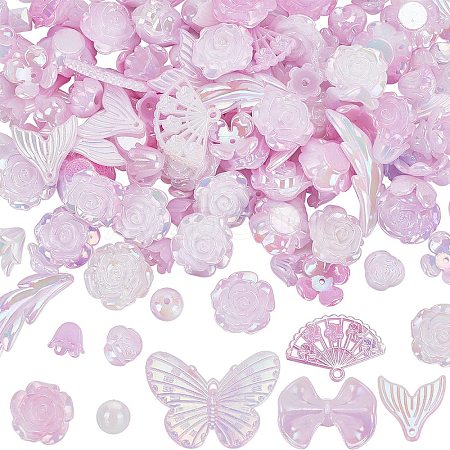 100G Plastic Pendants & Beads & Decoden Cabochons OHAR-SC0002-99A-1