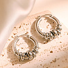 304 Stainless Steel Ring Hoop Earrings WGF6457-01-2