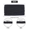 Polyester Braided Lace Trim OCOR-WH0060-45B-2