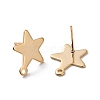 201 Stainless Steel Stud Earring Findings STAS-K241-05G-2