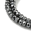 Non-magnetic Synthetic Hematite Beads Strands G-I365-14-3