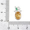 Brass Pave Colorful Cubic Zirconia Pendants CU-CBAFB7D-03B-P-3