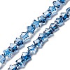 Transparent Glass Beads Strand X1-GLAA-F112-02H-1