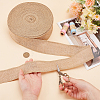 Burlap Ribbon OCOR-WH0101-231-3