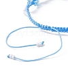Glass Seed Beads Braided Beaded Bracelets for Women BJEW-MZ00215-03-4