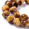 Natural Tiger Eye Beads Strands G-A030-B01-02-12mm-3