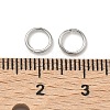 Tarnish Resistant 304 Stainless Steel Open Jump Rings STAS-Q186-02-6x0.8mm-4