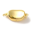 Rack Plating Brass Box Clasps KK-M285-05C-G-1