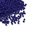 12/0 Baking Paint Glass Round Seed Beads SEED-XCP0001-25-1