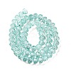 Transparent Baking Paint Glass Beads X1-DGLA-A034-T8mm-D01-2