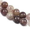 Natural Violet Strawberry Quartz Beads Strands G-P530-B02-04-4