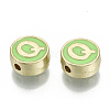 Alloy Enamel Beads X-ENAM-S122-028Q-NR-2