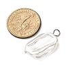 2Pcs ABS Plastic Imitation Pearl Pendants PALLOY-JF04415-3