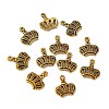 Tibetan Style Alloy Charms X-TIBEP-S029-AG-LF-3