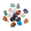 Natural & Synthetic Mixed Gemstone Pendants G-TA0001-11-2