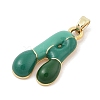 Alloy Enamel Pendants ENAM-S023-01G-A-3