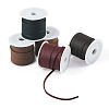 25M 5 Colors Flat Imitation Leather Cord OCOR-TA0001-46-2