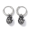 316 Surgical Stainless Steel Hoop Earrings EJEW-P274-11AS-1