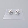 Spiral Hair Pin Coil Hair Accessories OHAR-WH0019-15-1