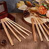 Olycraft 10Pcs 5 Styles L-shape Wood Sticks DIY-OC0012-46-5