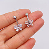 316L Surgical Stainless Steel Belly Rings WGDD0AB-23-2