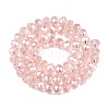 Electroplate Glass Beads Strands X-EGLA-A044-T8mm-A22-3