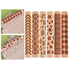 6Pcs 6 Styles Wooden Rolling Pin BAKE-HY0001-01B-1