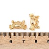 Ocean Theme Brass Charms KK-F902-07L-G-3