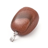 Synthetic Goldstone Pendants G-k302-B10-3