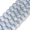 Electroplate Glass Beads Strands EGLA-C010-01A-PL03-1