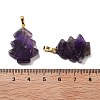 Natural Amethyst Pendants G-A203-01I-3