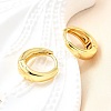 Brass Chunky Hoop Earrings for Women EJEW-G297-20G-1