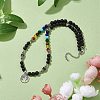 Chakra Gemstone Necklaces NJEW-JN04915-2