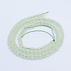 Natural Prehnite Beads Strands G-L478-37-4mm-3